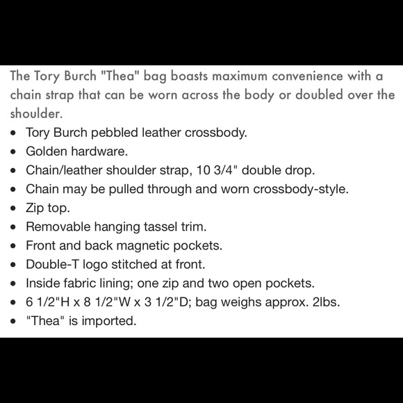 Tory Burch Purse - Picture 7 of 7